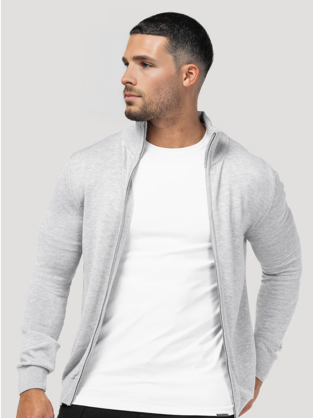 Sweater con cierre