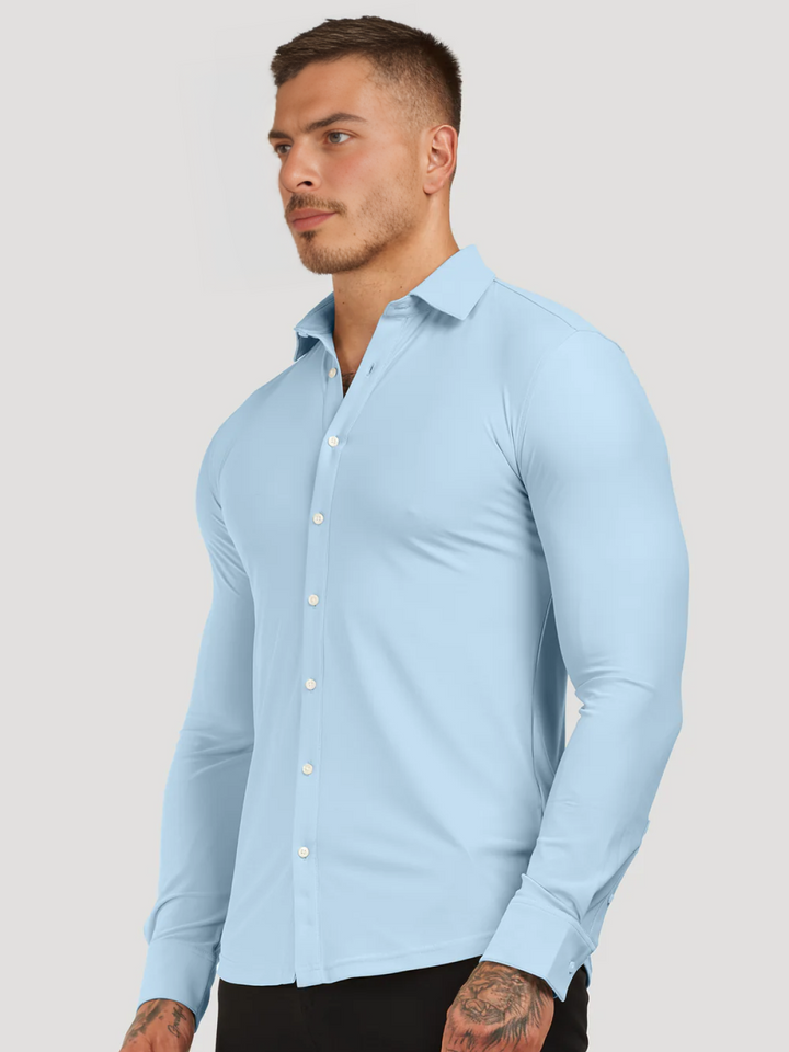 Camisa clásica elástica