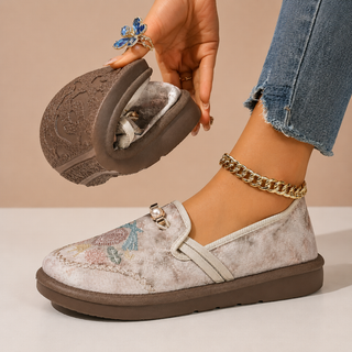 Kyra | Mocasines de Confort Vintage Bordados para Mujeres