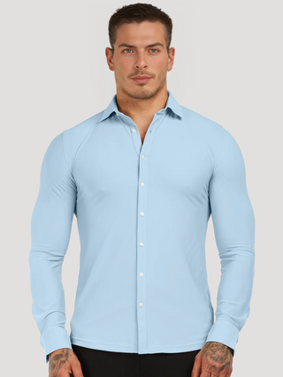 Camisa clásica elástica