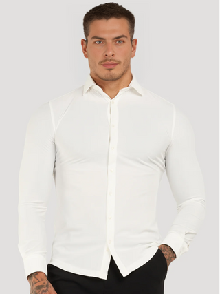 Camisa clásica elástica