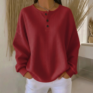 Aurelia | Henley de Tejido Waffle