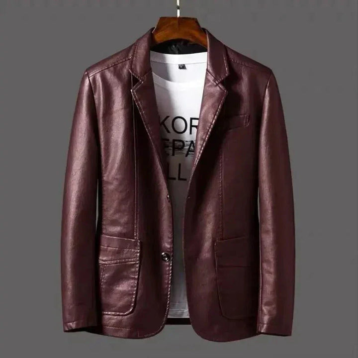 Chaqueta de piel premium