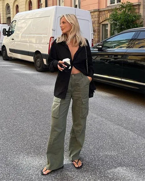 Pantalón Cargo ajustable