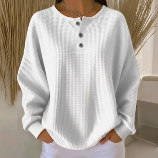 Aurelia | Henley de Tejido Waffle