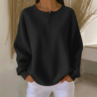 Aurelia | Henley de Tejido Waffle