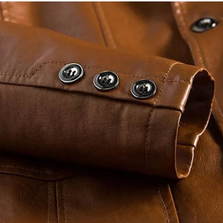 Chaqueta de piel premium