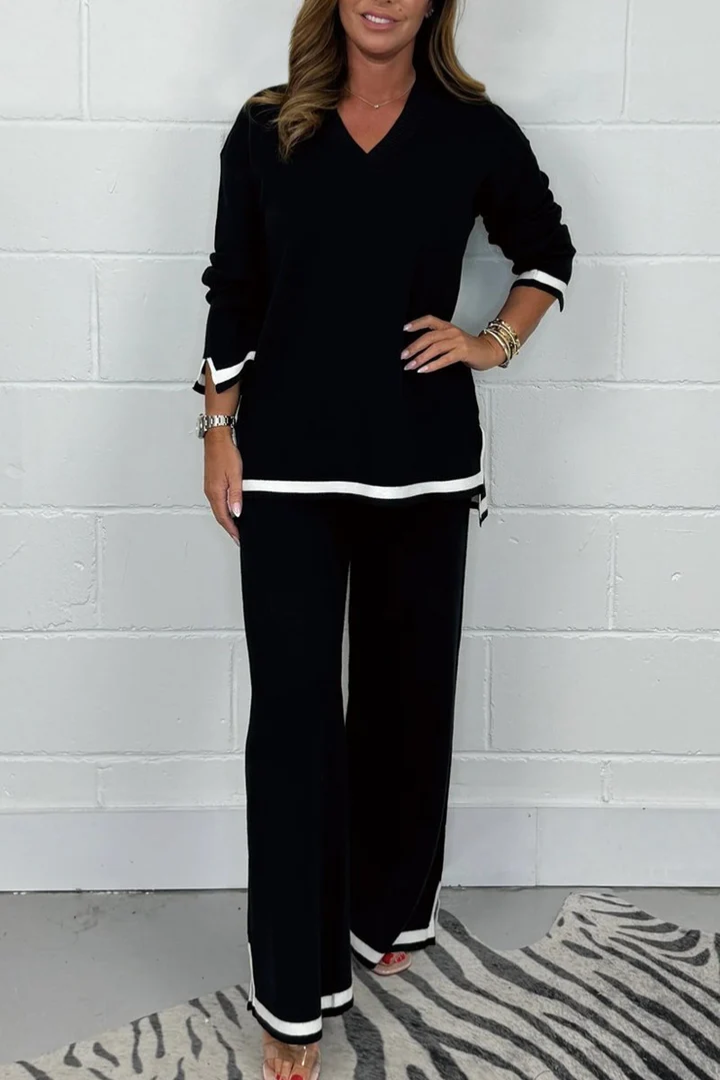 Conjunto polera blusa Lounge
