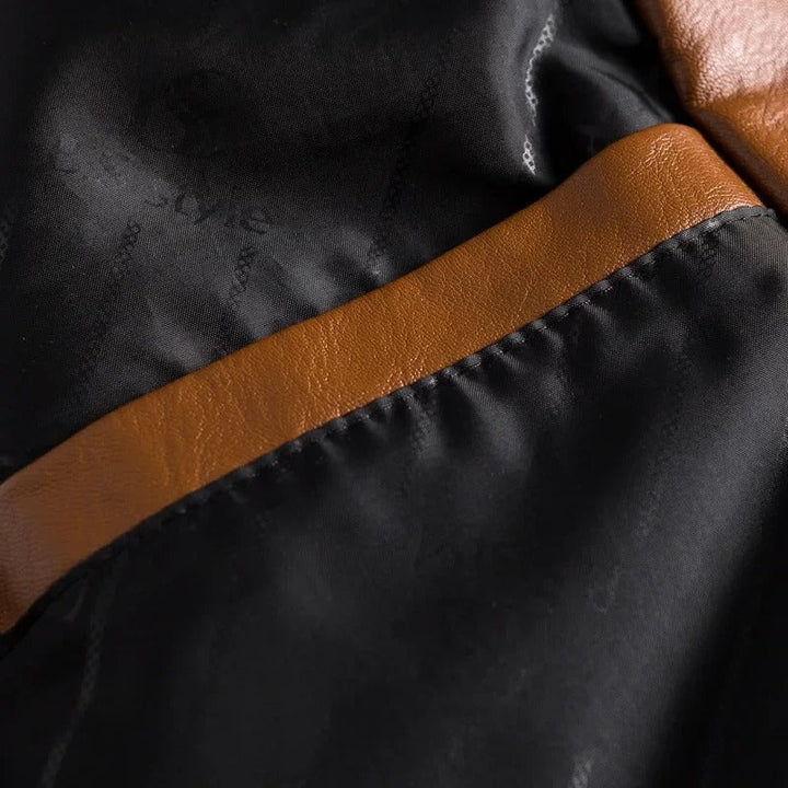 Chaqueta de piel premium
