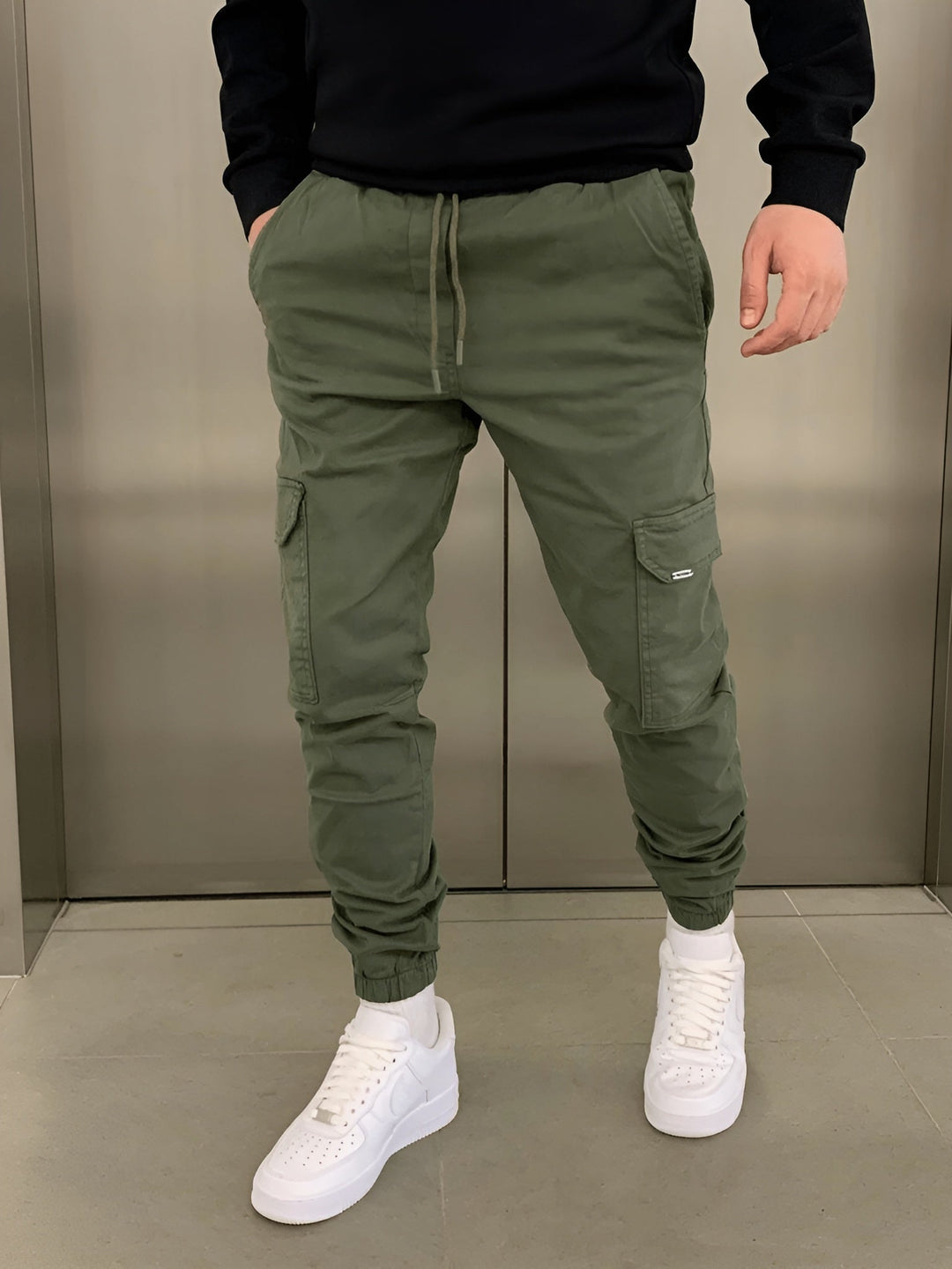 Pantalón cargo hombre