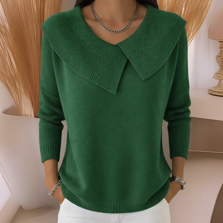 Jennifer | Sweater Tejido con Cuello Suave