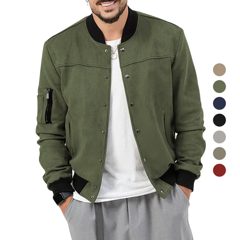 Chaqueta aviadora de hombre