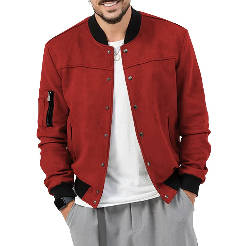 Chaqueta aviadora de hombre