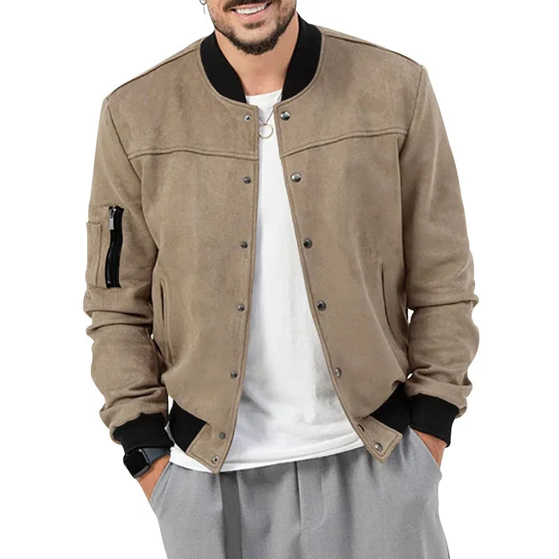 Chaqueta aviadora de hombre