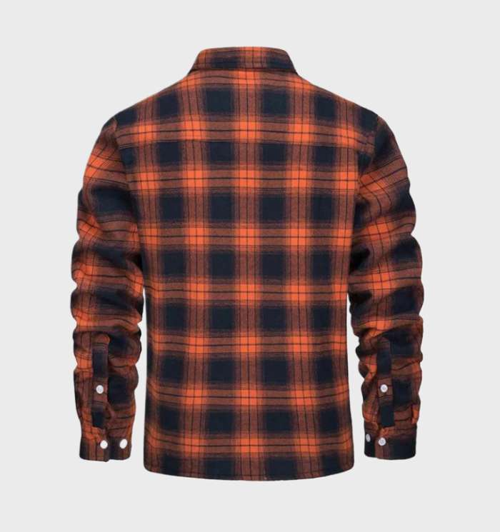 Chaqueta invierno a cuadros