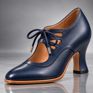 Alma | Zapatos de taco con cordones