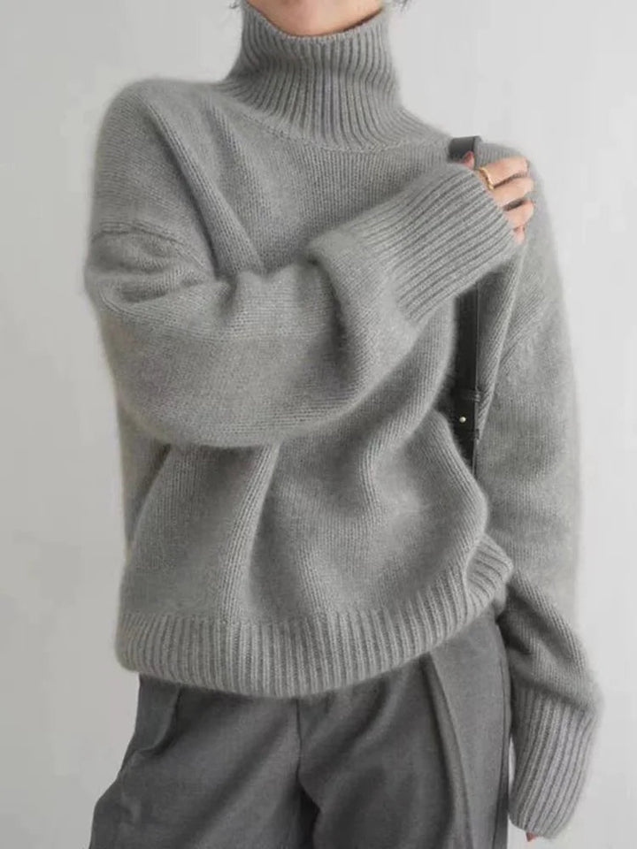 Alison | Sweater Tejido de Cuello Alto