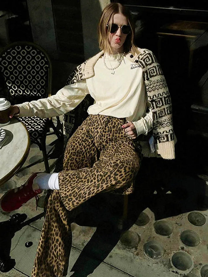 Pantalón animal print