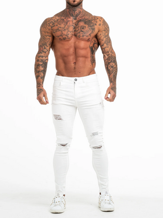Jeans clásico blanco