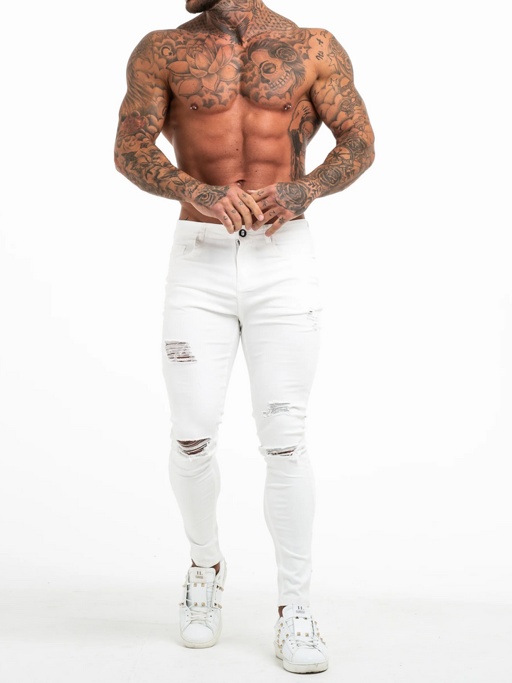 Jeans clásico blanco