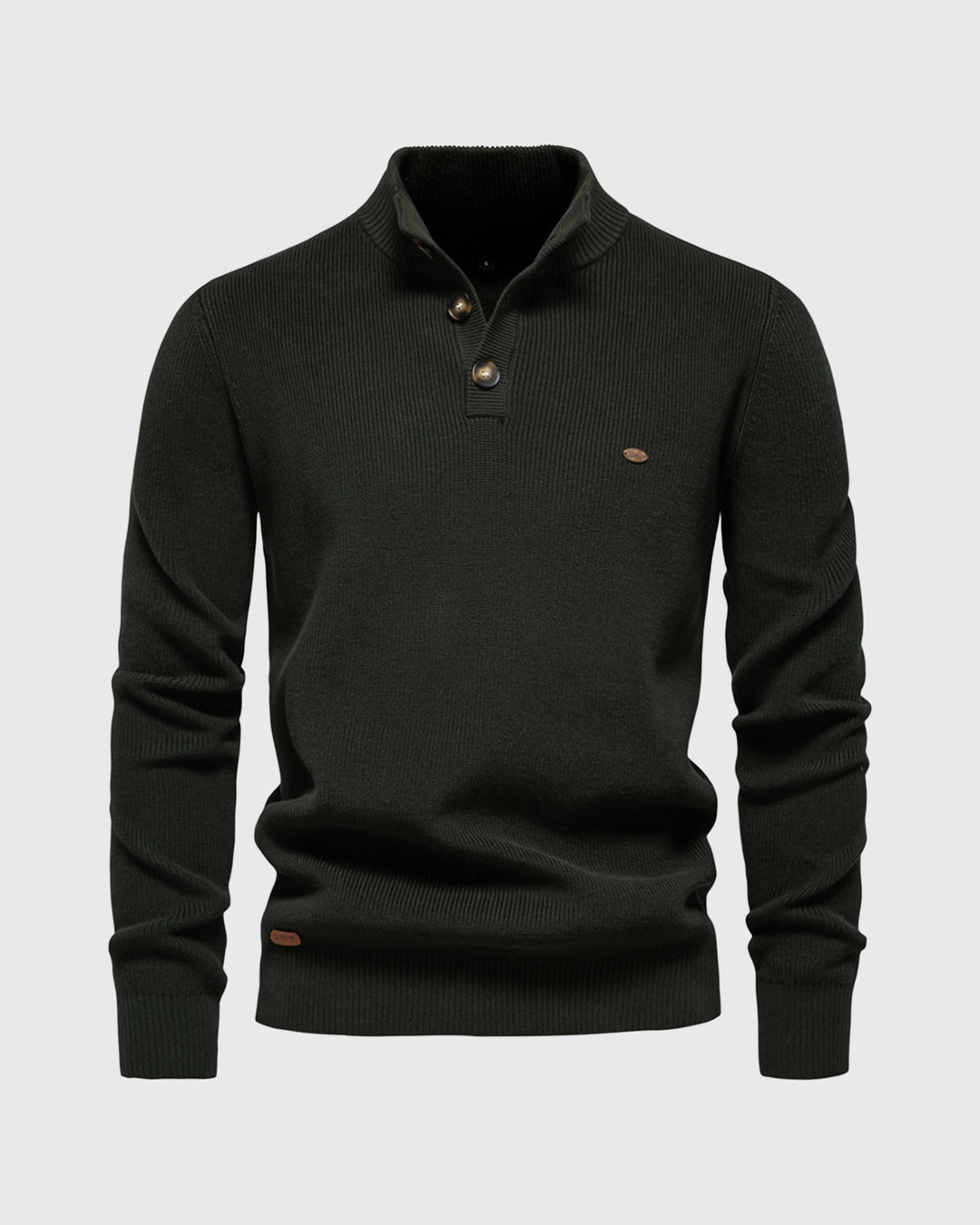 Sweater tejido con botones