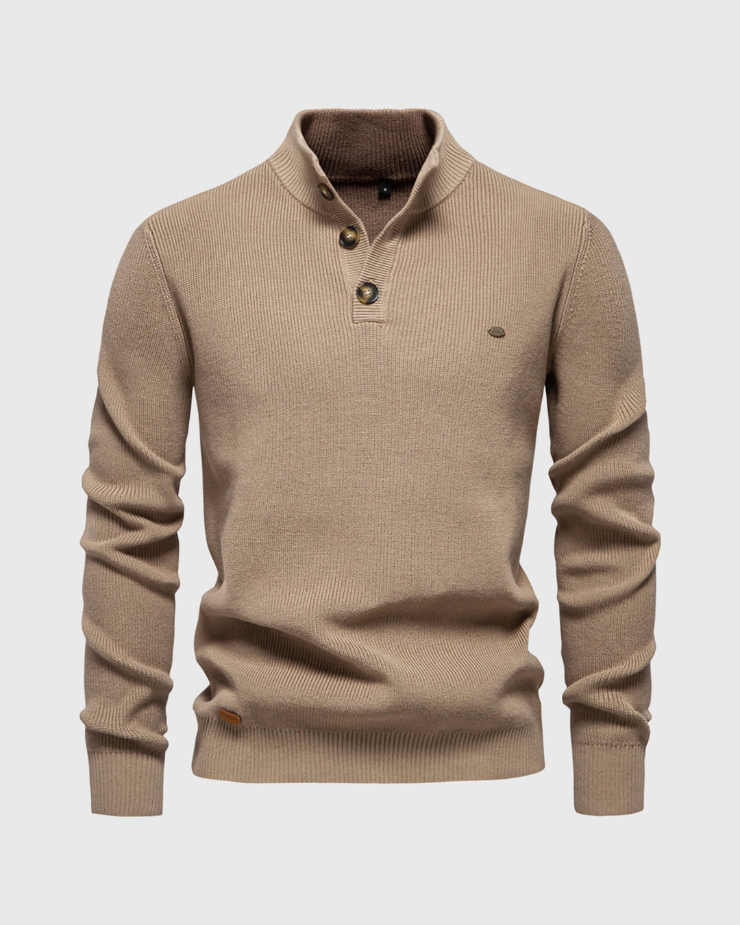 Sweater tejido con botones