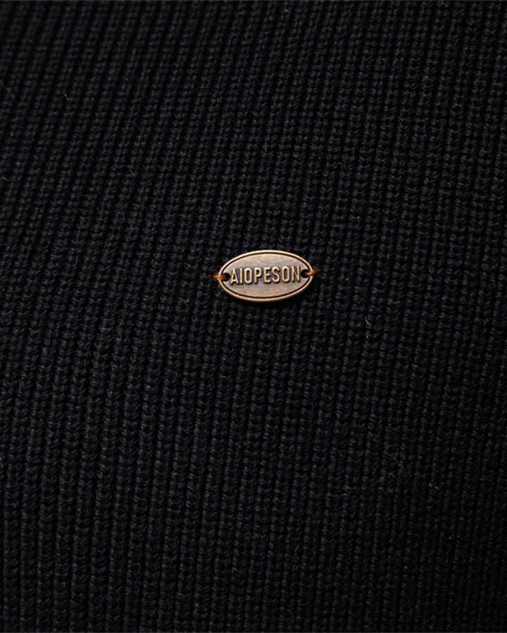 Sweater tejido con botones