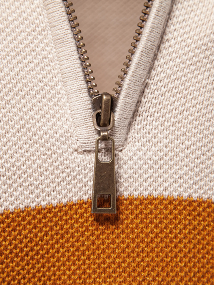 Sweater bicolor