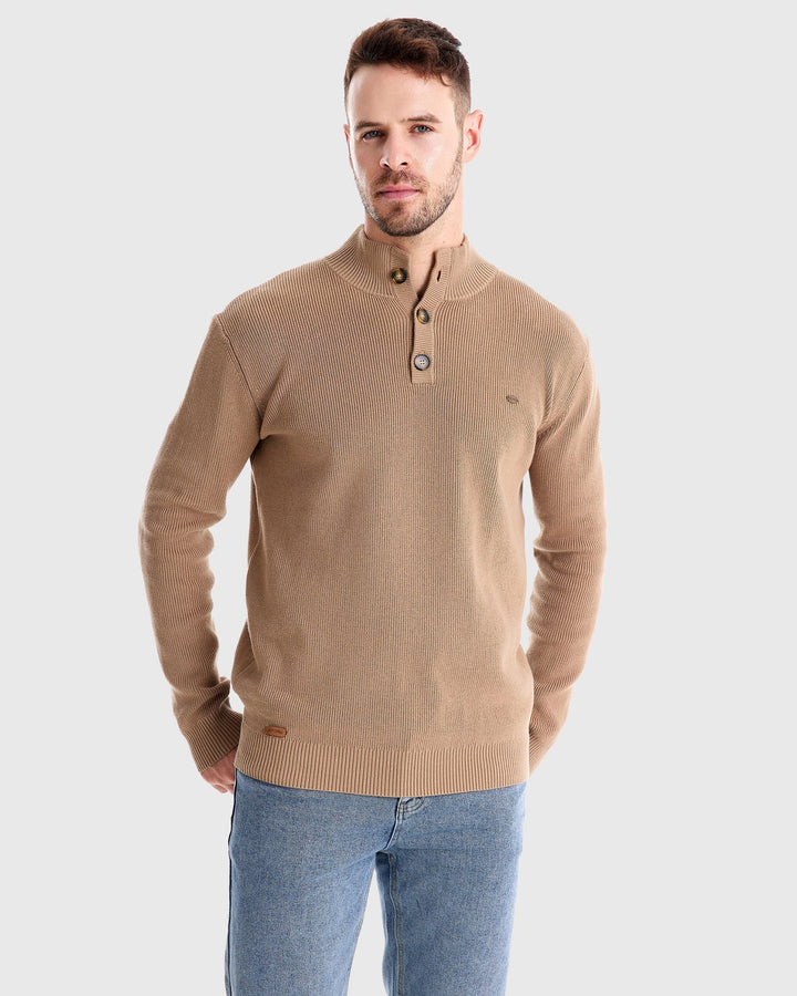 Sweater tejido con botones