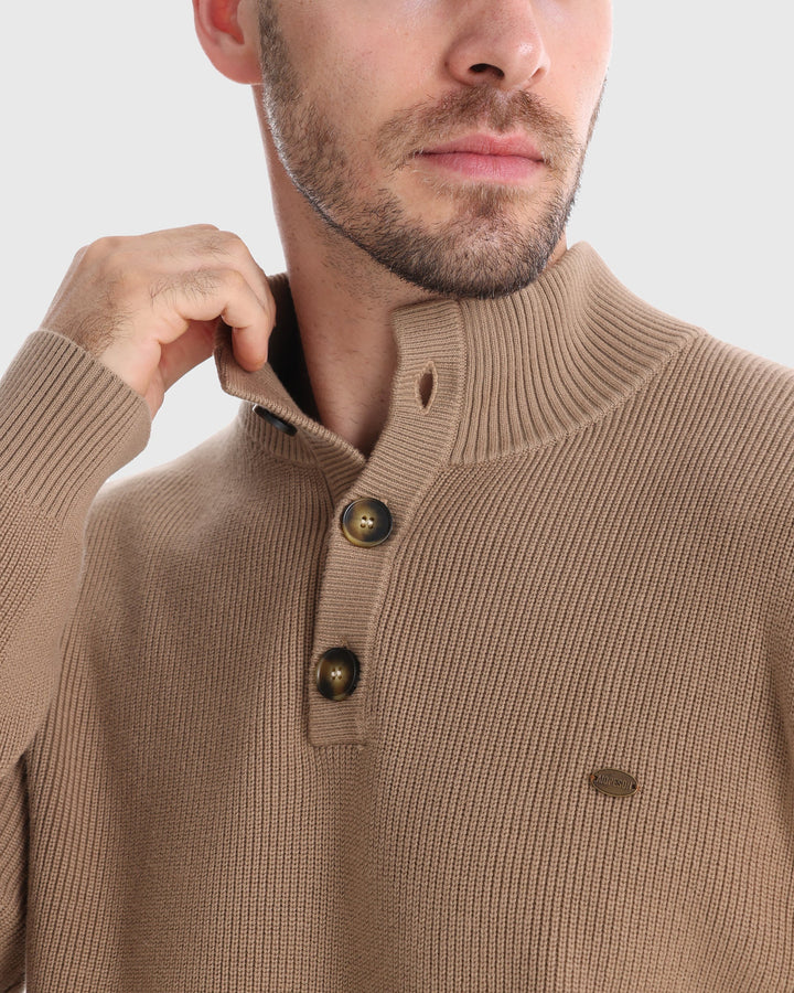 Sweater tejido con botones