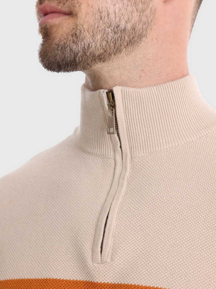 Sweater bicolor