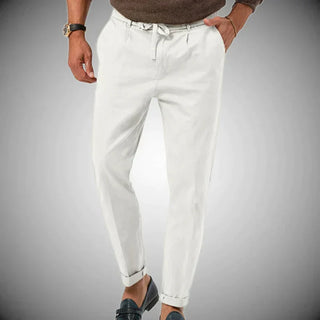 Pantalón casual de lino