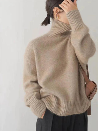 Alison | Sweater Tejido de Cuello Alto