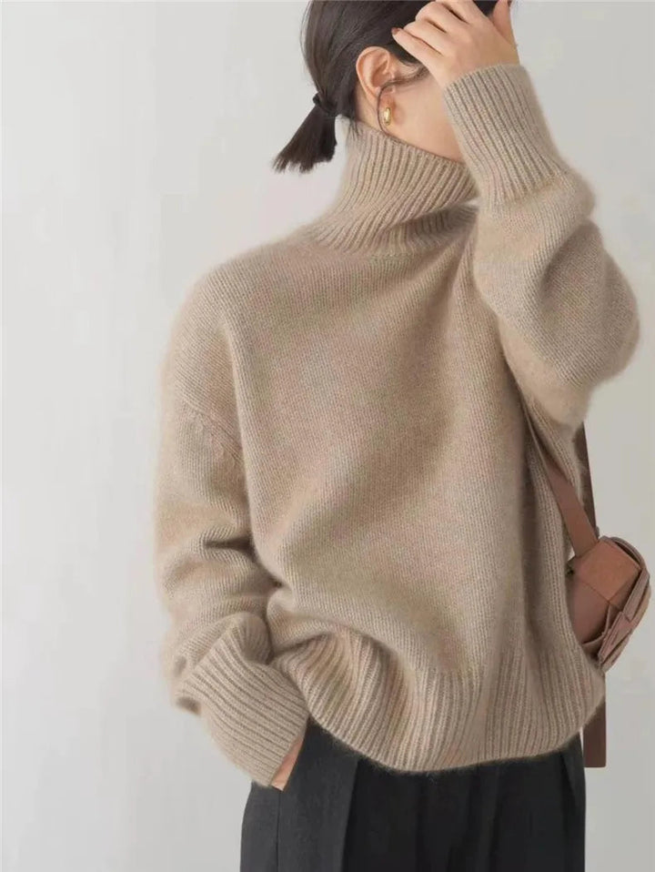 Alison | Sweater Tejido de Cuello Alto