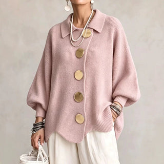 Isadora | Cárdigan Oversize con Cuello para Mujer