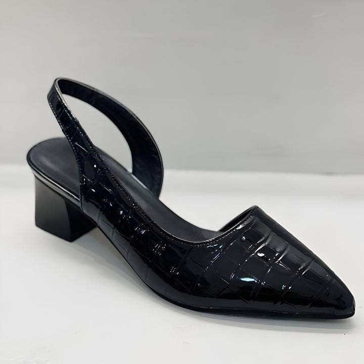 Wynn | Tacones ortopédicos de punta ancha para mujeres | Comodidad