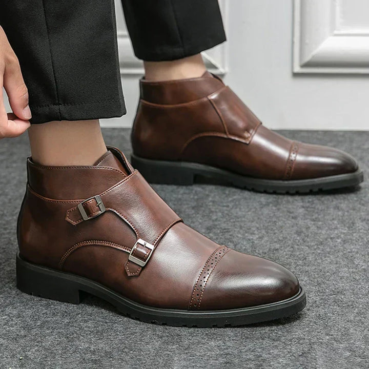 Bota ecocuero elegante