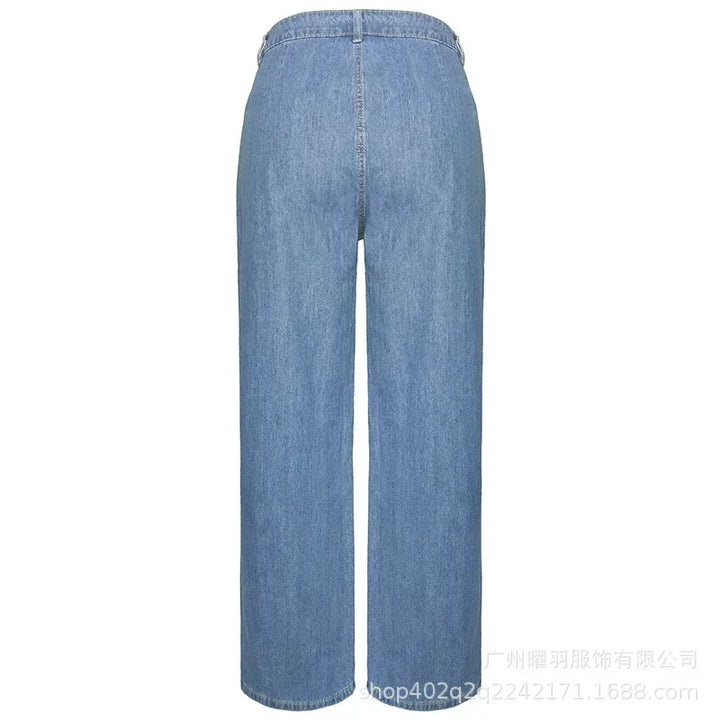Jeans de tiro alto Italia