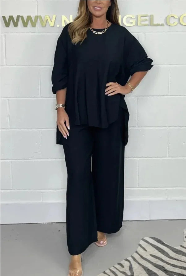 Conjunto de noche negro