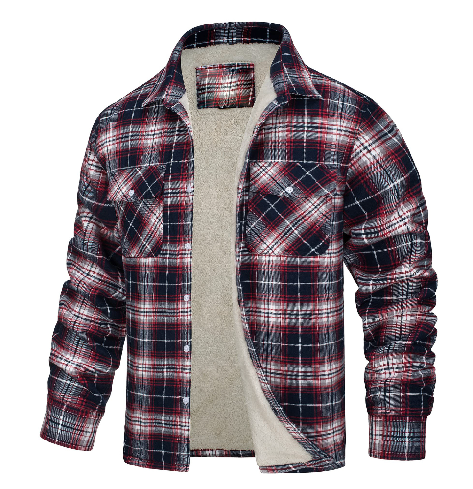 Chaqueta invierno a cuadros