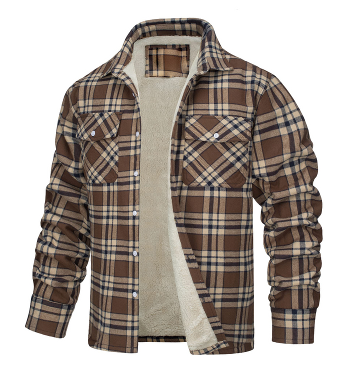Chaqueta invierno a cuadros
