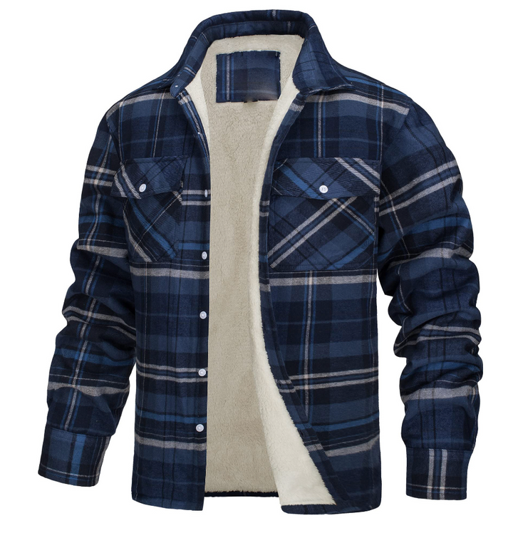 Chaqueta invierno a cuadros