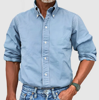 Camisa clásica de algodón