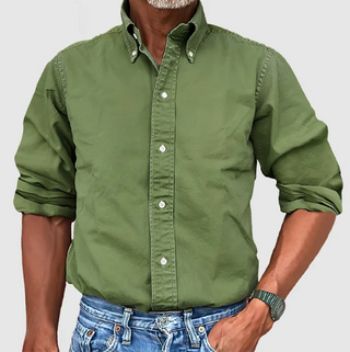 Camisa clásica de algodón