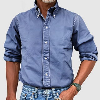 Camisa clásica de algodón