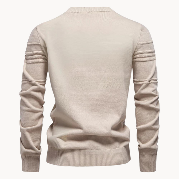 Sweater de punto de lujo