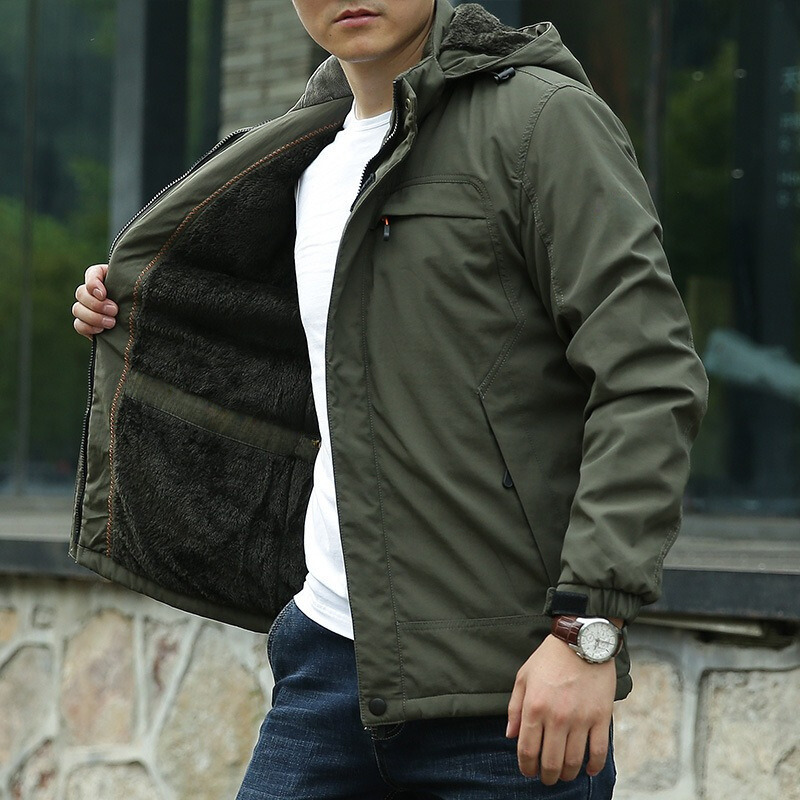 Chaqueta de piel invierno