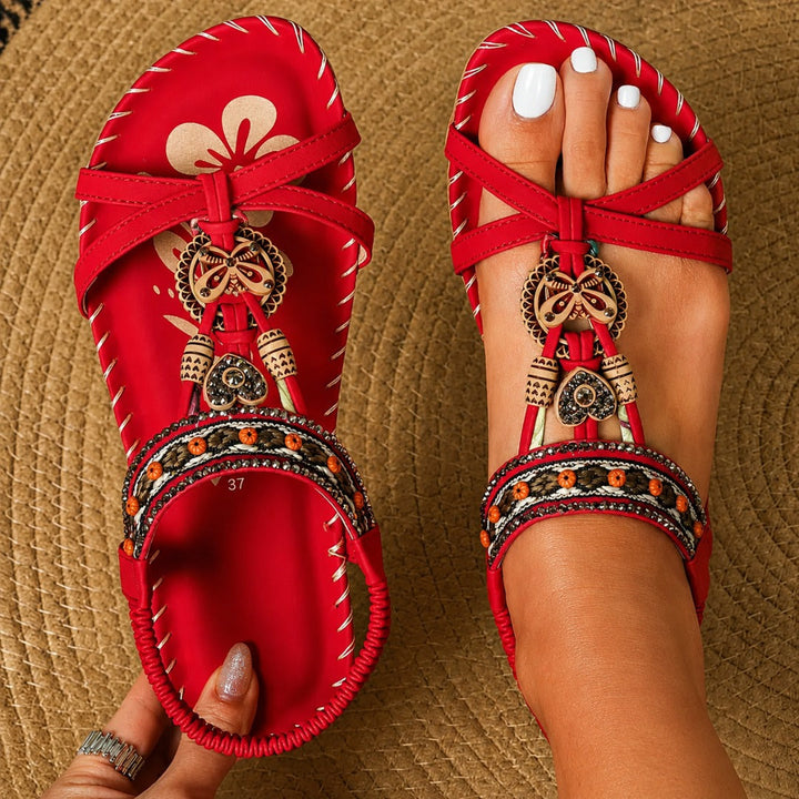 Lindy | Sandalias Boho de Confort para Mujeres