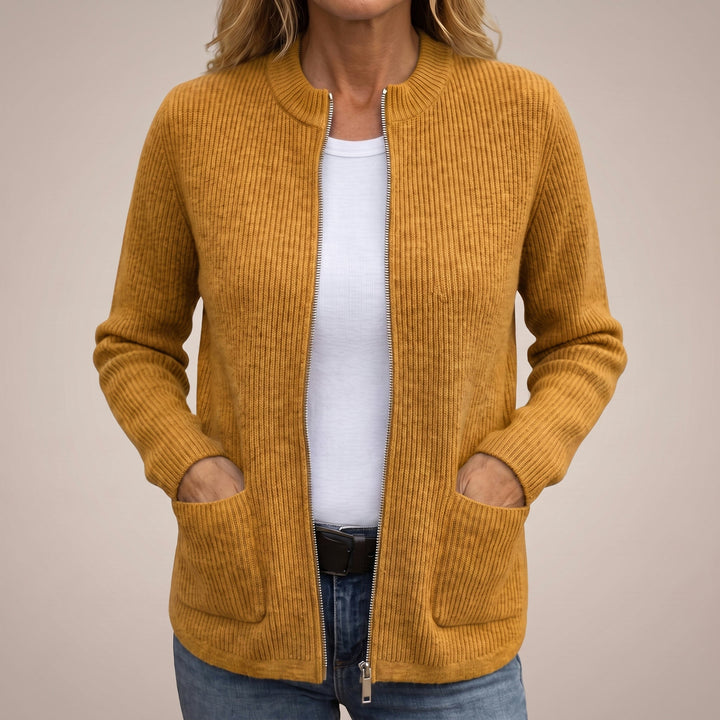 Annika | Cárdigan Casual con Cierre