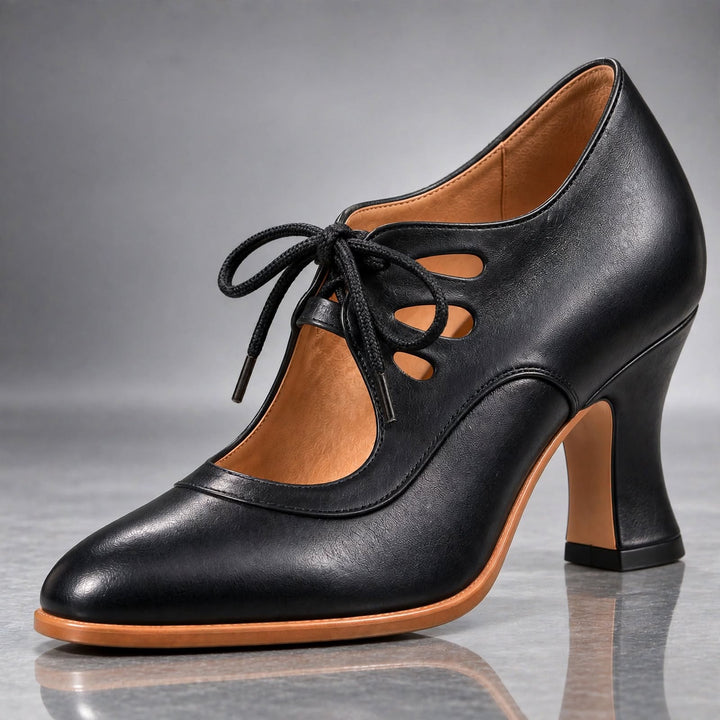 Alma | Zapatos de taco con cordones